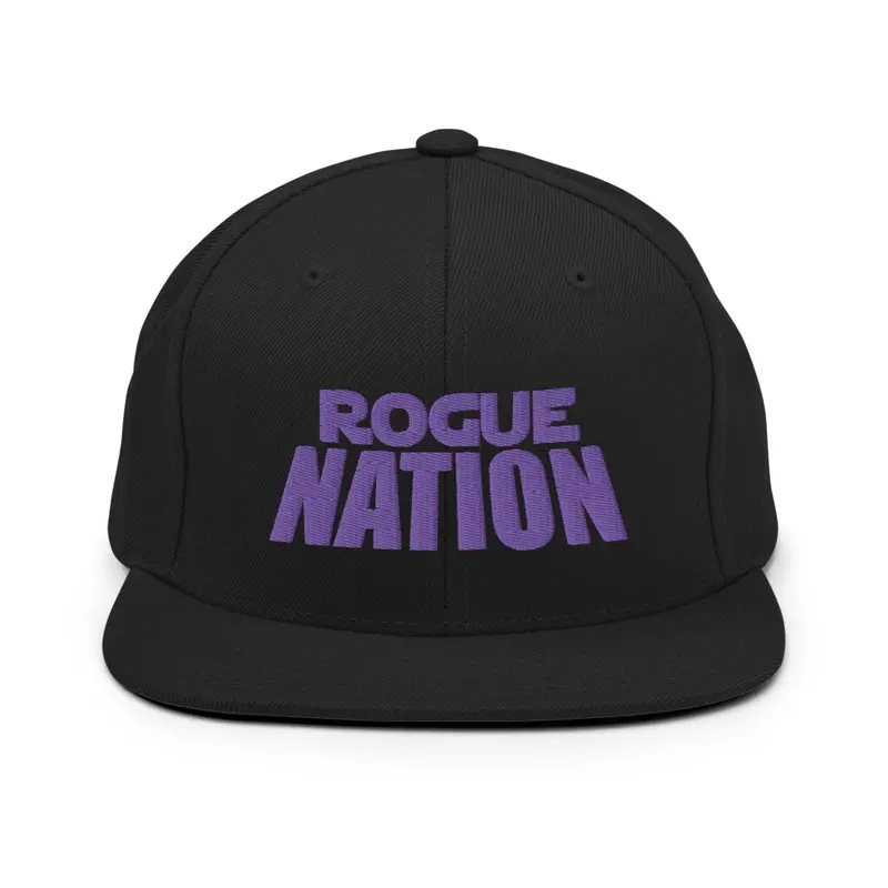 Rogue Nation Purple Snapback