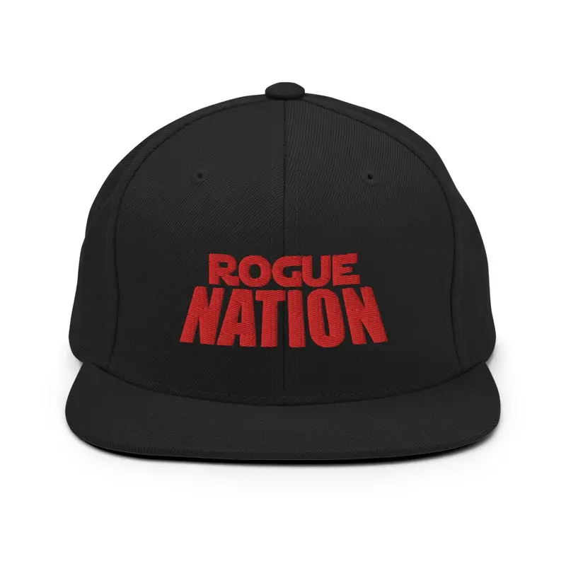 Rogue Nation Red Snapback
