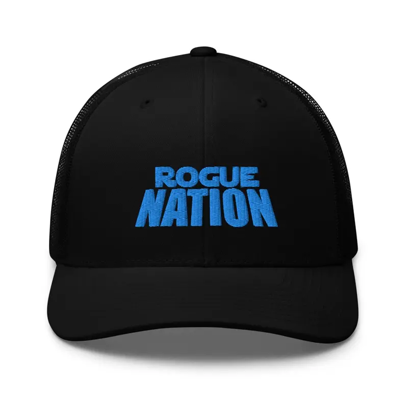 Rogue Nation Teal Trucker
